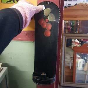 Hand painted candle holder